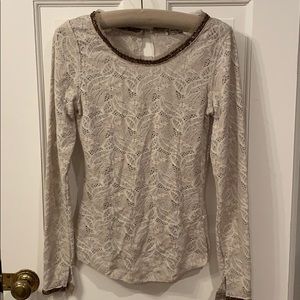 Free people lace top